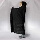 Ligerking Hooded Blanket - The Raven Of Odin Rune A27