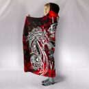Ligerking Hooded Blanket - I Do Not Fear Death While My Brothers Await Me In The Halls of Valhalla A7