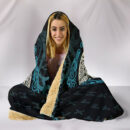 Ligerking Hooded Blanket Yggdrasil and Ravens A7