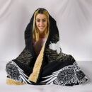 Ligerking - Hooded Blanket Raven,Valknut and Vegvisir A27