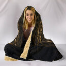 Ligerking Hooded Blanket Celtic And Valknut and Tree of Life Yggrdrasil A7