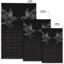 Ligerking Area Rug - Odin Huginn and Muninn Rune A27