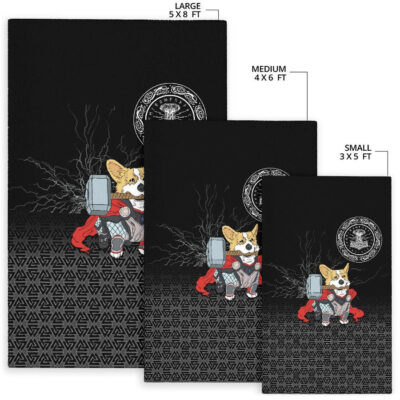 Viking Area Rug - The Mighty Thorgi A31