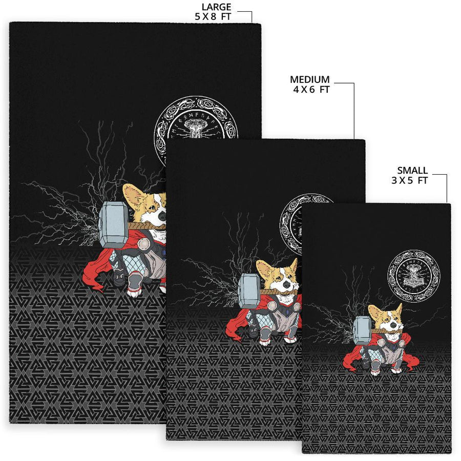 Viking Area Rug - The Mighty Thorgi A31