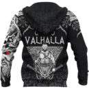 Ligerking Zip Hoodie Warrior Valhalla and Double Dragon A27