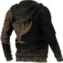 Ligerking Hoodie Owl Celtic On Triskele Background A27