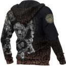 Ligerking - Hoodie Bear Claws and Viking Hammer A27