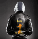 Ligerking Jacket - Latin Kings Crown Zipper Leather Jacket A31
