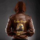 Ligerking Jacket - Latin Kings Gangsing Zipper Leather Jacket A31