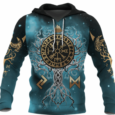 Ligerking Hoodie - Yggdrasil Tree Of Life A15