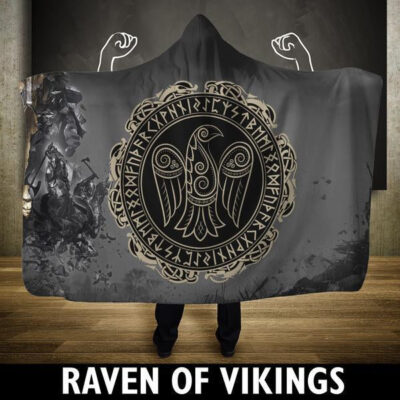 Ligerking Hooded Blanket - Raven Of Ligerking A7