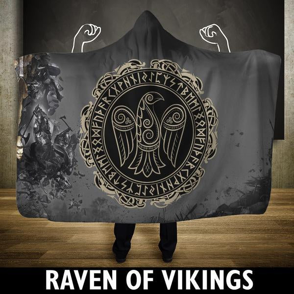 Ligerking Hooded Blanket - Raven Of Ligerking A7
