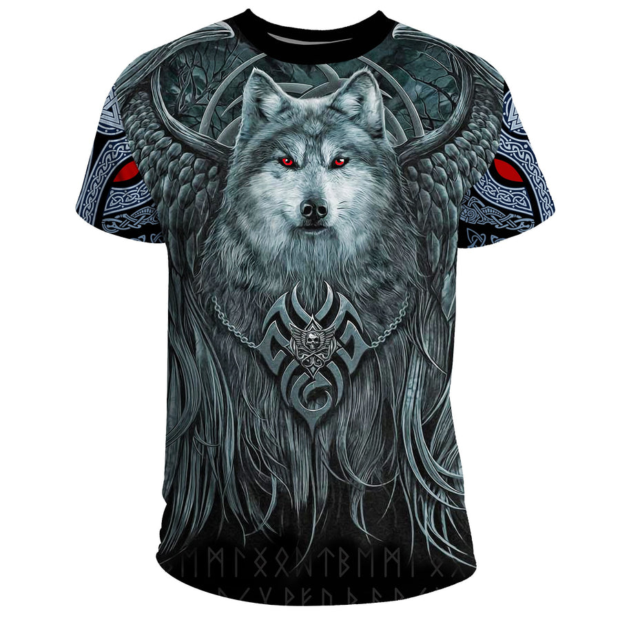 Ligerking T-Shirt , Spiral Wolf Spirit A31