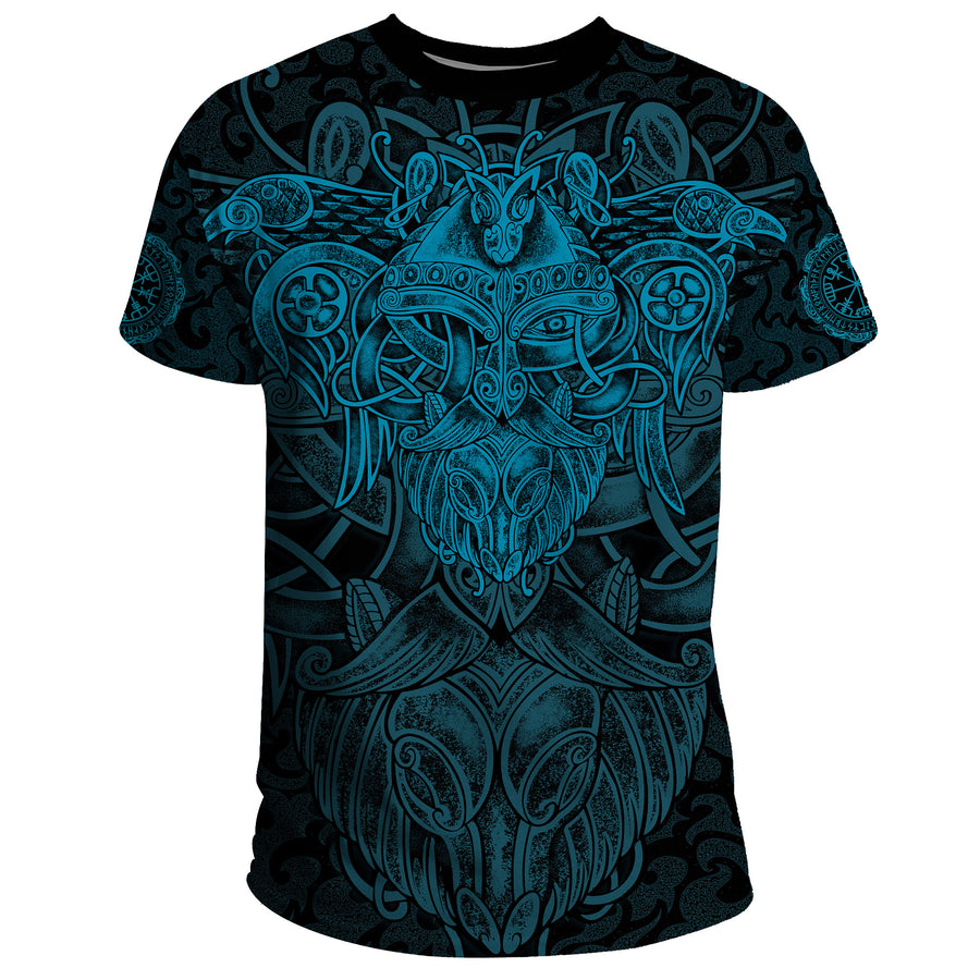Ligerking T-Shirt Odin With Raven A15