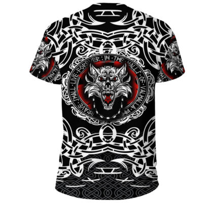 Ligerking T-Shirt , Fenrir Wolf A31