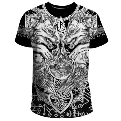Ligerking T-Shirt - Wolf And Raven Special A21