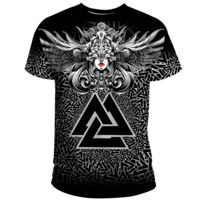 Ligerking Valkyrie T-Shirt - Valknut Pattern A21