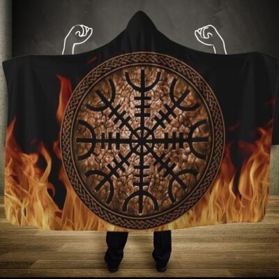 Ligerking Hooded Blanket - The Helm Of Awe A7