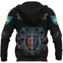 (Custom) Ligerking - Sami Flag and Map Hoodie style Viking Geri & Freki A35